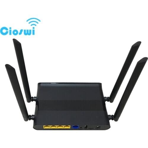 Cioswi Dual Band Router 1200 Mbps Wifi Extender Internet 5Ghz Smart Ap Wifi Routers Long Range With SD Card and USB Slots