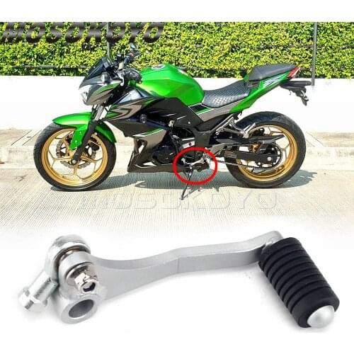 For Kawasaki Z250 Z300 Ninja 300/250R/EX250R Motorcycle Left Gear Shift Lever Shifter Pedal 13242-0088 2008-2015 2016 2017 2018