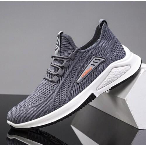 Breathable And Comfortable Flying Shoes Fashion Casual Running Sports Shoes Mens Shoes Spring 2021 New