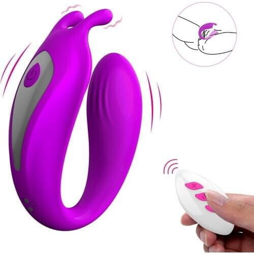 G Spot Vibrators Clitoral Nipple Vagina Vibrator Adult Sex Toys with Dual Motors for Women Men Male Female Couples