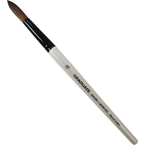 Daler Rowney Graduate Round Tipped Short Handle Pony Brush No:18