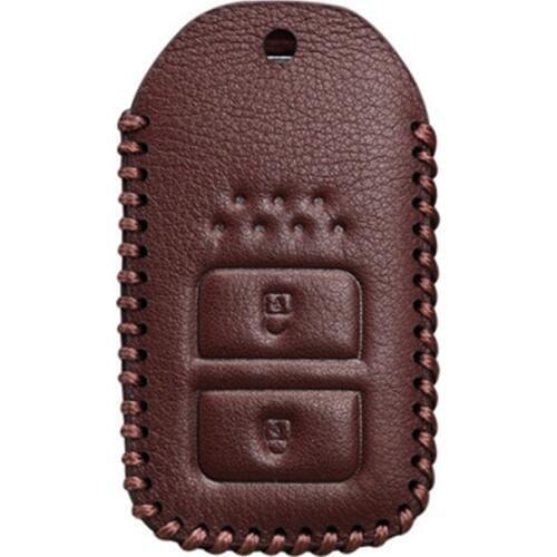 For Honda Fit Civic HR-V CRV Odyssey Accord 2013-2017 Vezel Pilot XR-V INSPIRE EX EXL Crown Jade BRV Jazz Leather Car Key Cover