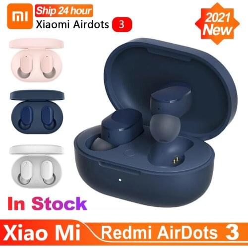 Original Xiaomi Redmi Airdots 2s Earphone Mi True Wireless Earbuds Basic 2s Bluetooth 5.0 Air2 SE TWS Mic Gaming Mode In Stock