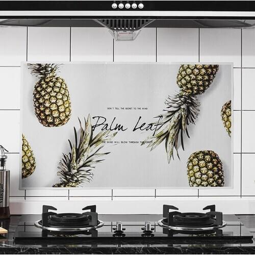 Self Adhesive Anti-oil Cabinet Stove Wall Sticker Removable Kitchen Ceramic Tile Decal Home Tile Wall Decoration Posters