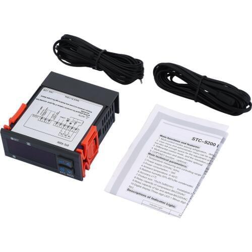 STC-9200 Digital Temperature Controller Thermostat Regulator Thermoregulator With Refrigeration Defrost Fan Alarm Function