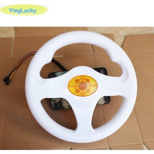 Yinglucky Steering Wheel for 31 in 1 Racing Car Flame Flying Car Run Way TRAVELINSTYLE Children Arcade machine