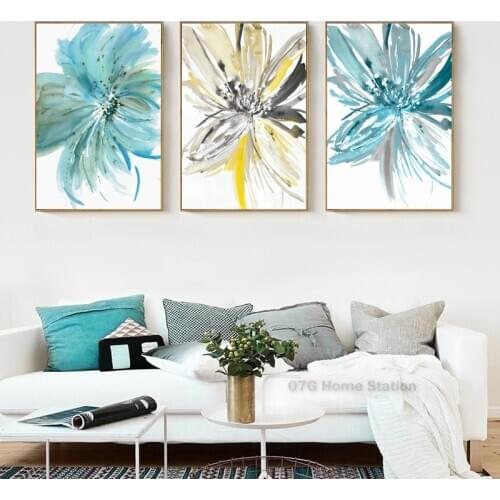 Настенные акварельные картины 07G Home Station China At AliExpress