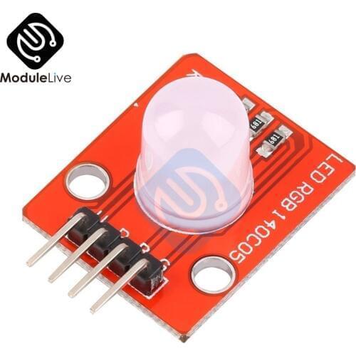 1pc 10MM RGB LED Module Light Emitting Diode For Arduino STM32 5V M92 Diy Electronic PCB Board