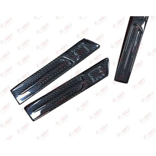 2009-2019 Z-ART for GTR R35 carbon fiber front fender trim carbon fiber fender duct for GT-R