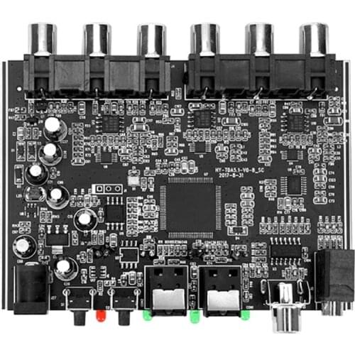 5.1 Channel HiFi Digital Audio Decoder AC-3 PCM Digital Optical Coaxial DTS RCA Stereo Audio Home Theater Decoder