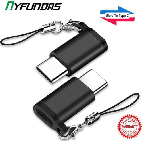 Micro USB to Type C Adapter for Xiaomi Redmi Note 8 Pro Mi10 Mi 10 Huawei Samsung S9 S10 Oneplus 7 One Plus 7T Google Pixel 4 3