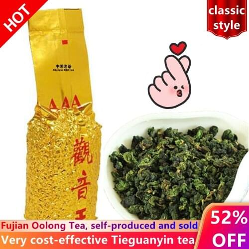 2021 Tie-kuan-yinTea Superior Oolong-Tea 1725 Organic Tiekuanyin Tea China Green Food for Weight Lose Health Care 250g