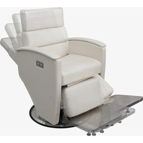 Hair dresser chair rotating lift hair dresser chair hair dresser tube scalp chair electric reclining big chassis hair dresser ch