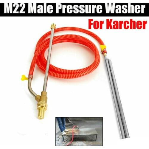 3000psi Sandblasting Pipe Kit Is Suitable For Karcher M22 Series Parts, Multi-function Car Washing Equipment Accessories
