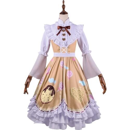 Hot Game Identity V Machinist Tracy Reznik Cosplay Costume New Skin Candy Girl Lolita Dress Daily Suits Halloween Party Costumes