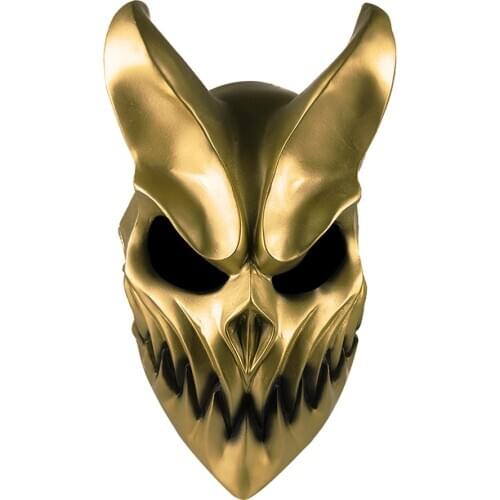 Halloween Cosplay Mask Death Demon Masks Latex Slaughter To Prevail Kid of Darkness Mask