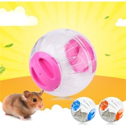 Pet Running Ball Plastic Grounder Jogging Hamster Pet Small Exercise Toy 1 PC