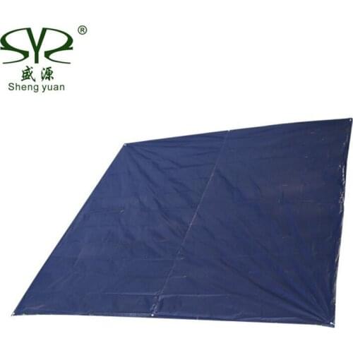300*300CM Picnic Blanket Waterproof Tarp Portable Anti-UV Oxford Cloth Silver Camping Mattress Beach Outdoor Mat Sleeping Pad
