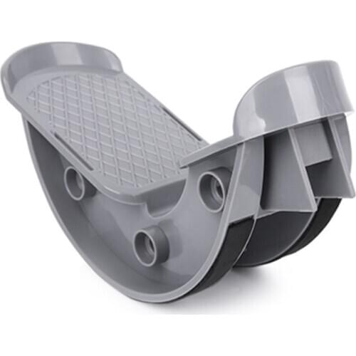 Foot Stretcher Rocker Ankle Stretch Board for Achilles Tendonitis Muscle Calf Stretch Yoga Fitness Sports (Gray)