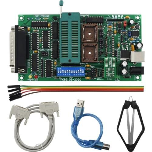 SPI 25xx PCB5.0T-2013 Willem EPROM programmer, BIOS009 PIC,support 0.98d12,promotion clip PLCC32+SOIC 8 pin adapter