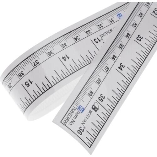 90cm Self Adhesive Metric Measure Tape Vinyl Ruler For Sewing Machine Sticker 62KC