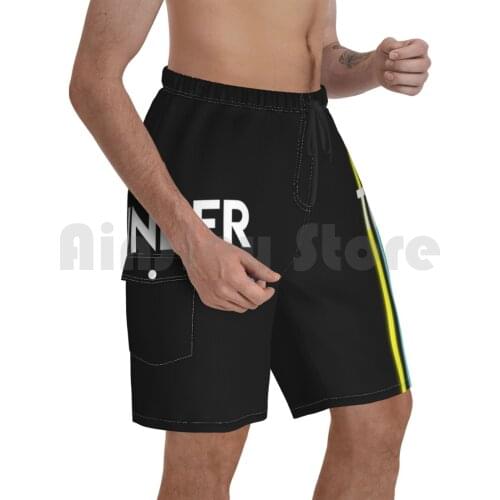 Thunder-Imagine Beach Shorts Men Beach Pants Swimwear Evolves Imagine Walking The Wire Believer Thunder Song Indie