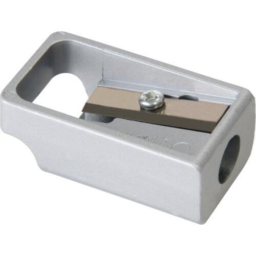 Zinc Alloy Pencil Sharpener Pencil Sharpener Special Mini Portable Pen Knife 1Pcs High Quality Silver Metal Sharpener for Pencil