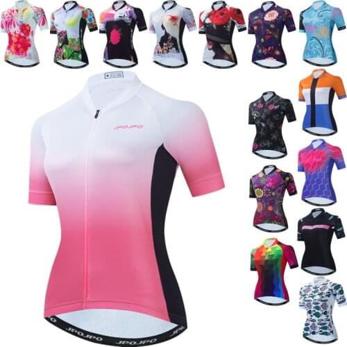Weimostar Cycling Jersey Women Pro Team Cycling Clothing Breathable MTB Bike Jersey Tops Road Bicycle Shirt Cycle Wear Clothes