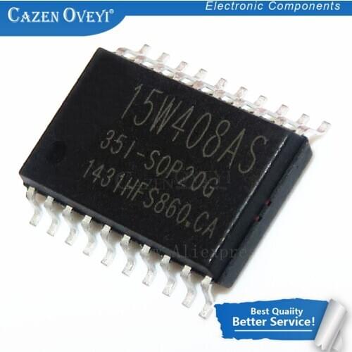 5pcs/lot STC15W408AS-35I-SOP20 STC15W408AS-35I STC15W408AS SOP-20 In Stock