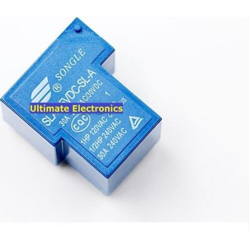 5PCS SLA-05VDC-SL-A SLA-12VDC-SL-A SLA-24VDC-SL-A SLA-48VDC-SL-A 30A 5 FEET