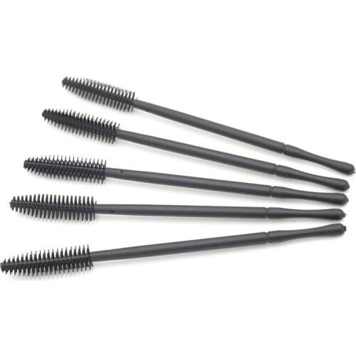 5Bags Reuse Eyelash Silicone Rod Brush Colorful Eyelash Brush Eyebrow Remove Scrub Eyelash Comb Portable Makeup Auxiliary Tools