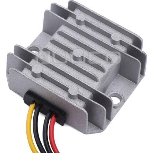 50W Buck Converter DC 12/24V (9V~32V) to 5V 10A Voltage Regulator/Power Adapter/Drive Module for Car/Large trucks/Taxi/Bus etc