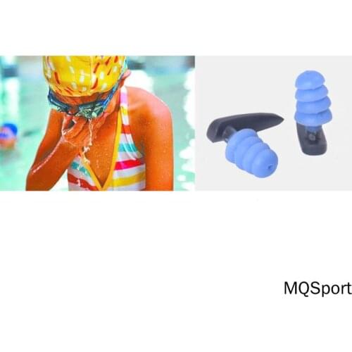 Swim accessoires Soft Silicone Swimming Ear Plugs Comfortable Waterproof Noise Cancelling Reusable Hearing Protection Earbuds