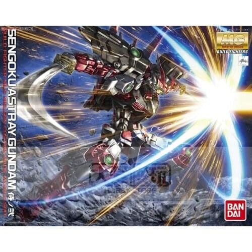 BANDAI GUNDAM MG 1/100 GBF SENGOKU Astray Gundam model kids assembled Robot Anime action figure toys