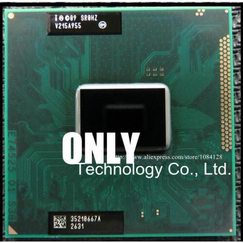 Free shipping latop core B815 1.6-2.3G/2M SR0HZ Support HM65 / HM67 processor