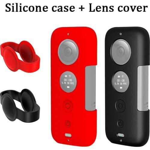 Case for Insta360 One X Protective Case Lens Silicone Case Insta 360 Scratchproof Protector Cover for Insta360 One X Accessories