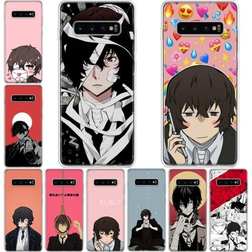 Anime Bungou Stray Dogs Dazai Osamu Phone Case For Samsung Galaxy A71 A70 A51 A50 A41 A40 A30 A21 A10 A01 A90 A20S A20E A10S M31