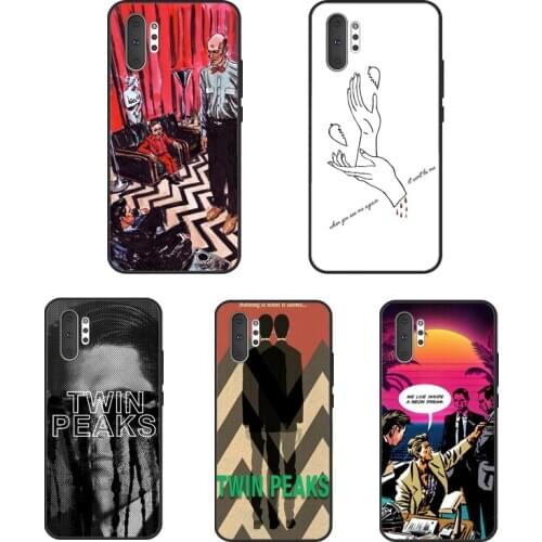TWIN PEAKS Art Print For Samsung S20 Plus S8 S9 S10 e Lite Case For Galaxy Note 20 Ultra Note 10 Plus Coque