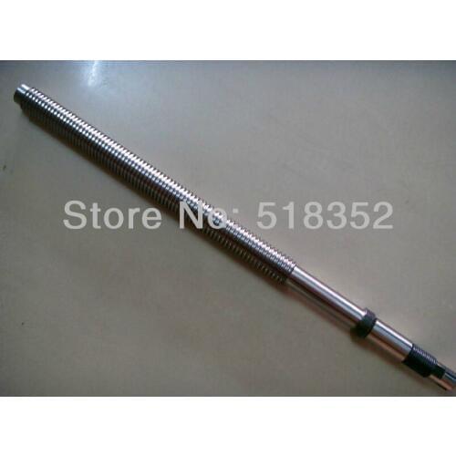 L395mm Screw Rod with Feed Screw Nut M20x 3mm Tooth Pitch Used for Ningbo Changguang Wire EDM Machines, EDM Spare Parts