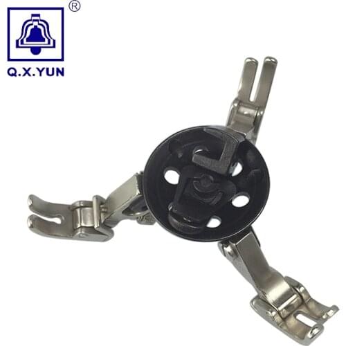 Q X YUN Sewing Machine Foot lockstitch Multi-function presser foot Clamp and triangle fork auxiliary artifact BROTHER