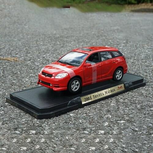 Diecast 1:18 Scale Toyota MATRIX 2003 Alloy Car Model Collection Souvenir Ornaments Display Vehicle Toys Gift Decoration