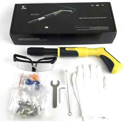 Metalworking Rivet Nail Gun Labor-saving Alloy Steel Tufting Gun Manual Powe Tool Concrete Wall Anchor Wire Slotting Device