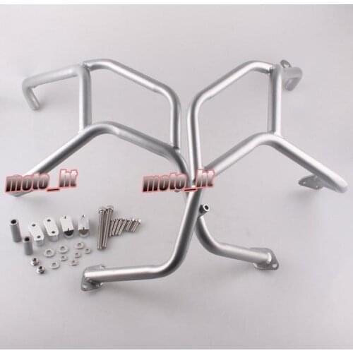 Motorcycle Silver Upper highway Crash Bars Guard Protection For BMW F800GS F700GS F650GS 2008 2009 2010 2011 2012 2013