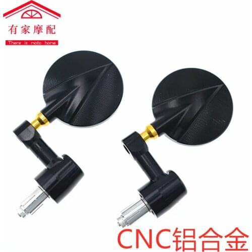 Motorcycle Modified Aluminum Alloy Handlebar Mirror Terminal Mirror Universal for Niu Gogoro