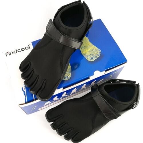 Findcool Five Toes Barefoot Shoes Walking Shoes Men Five Toes Shoe Slip-resistant Climbing Trekking Travel 5 Toes Beach Sneakers