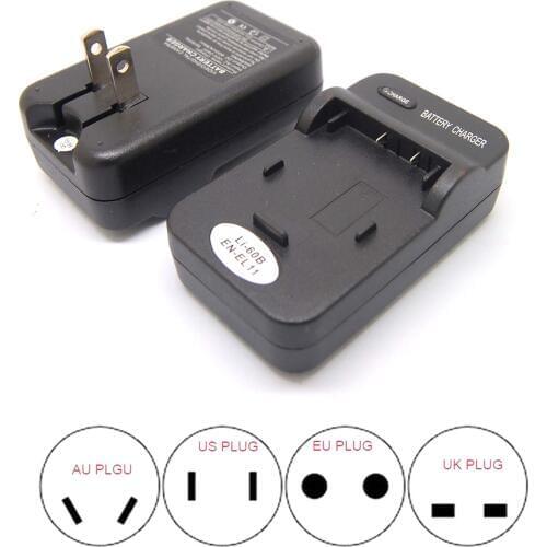 Wall Travel Home Battery Charger For Pentax Camera Optio M50 D-LI78 ac power adapter