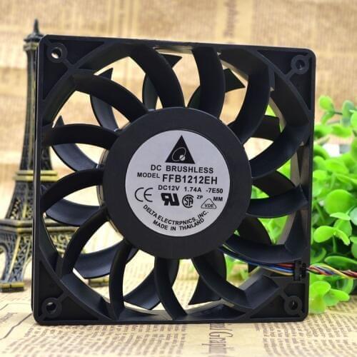 New original 12025 12V 1.74A 12CM governor wind volume booster chassis fan FFB1212EH