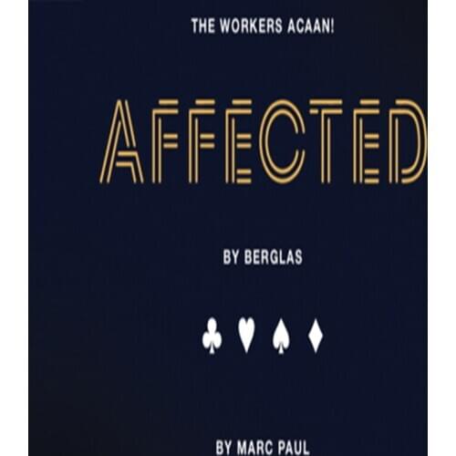 Affected by Berglas (Gimmick + online Instruct) by Marc Paul & Kaymar Magic Trick For Professional Magicians Close up Magic