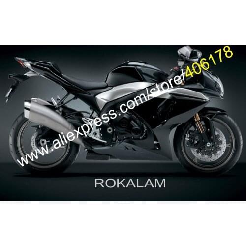 For Suzuki GSXR1000 09 10 11 14 15 16 GSX-R1000 GSX R1000 2009-2016 GSXR 1000 K9 All Black Fairing (Injection Molding)