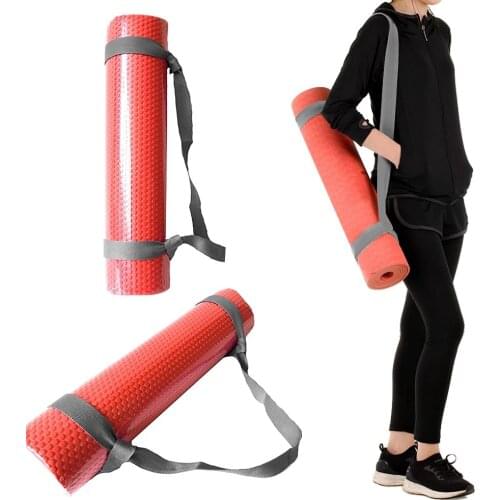 Yoga Mat Strap Adjustable Multifunctional Fitness Gym Sports Sling Shoulder Carry Belt Exercise Stretching Gym Training Belt